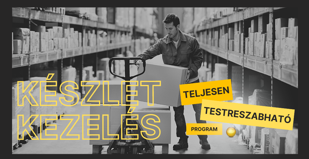 Teljesen testreszabható készletgazdálkodási program? Létezik?